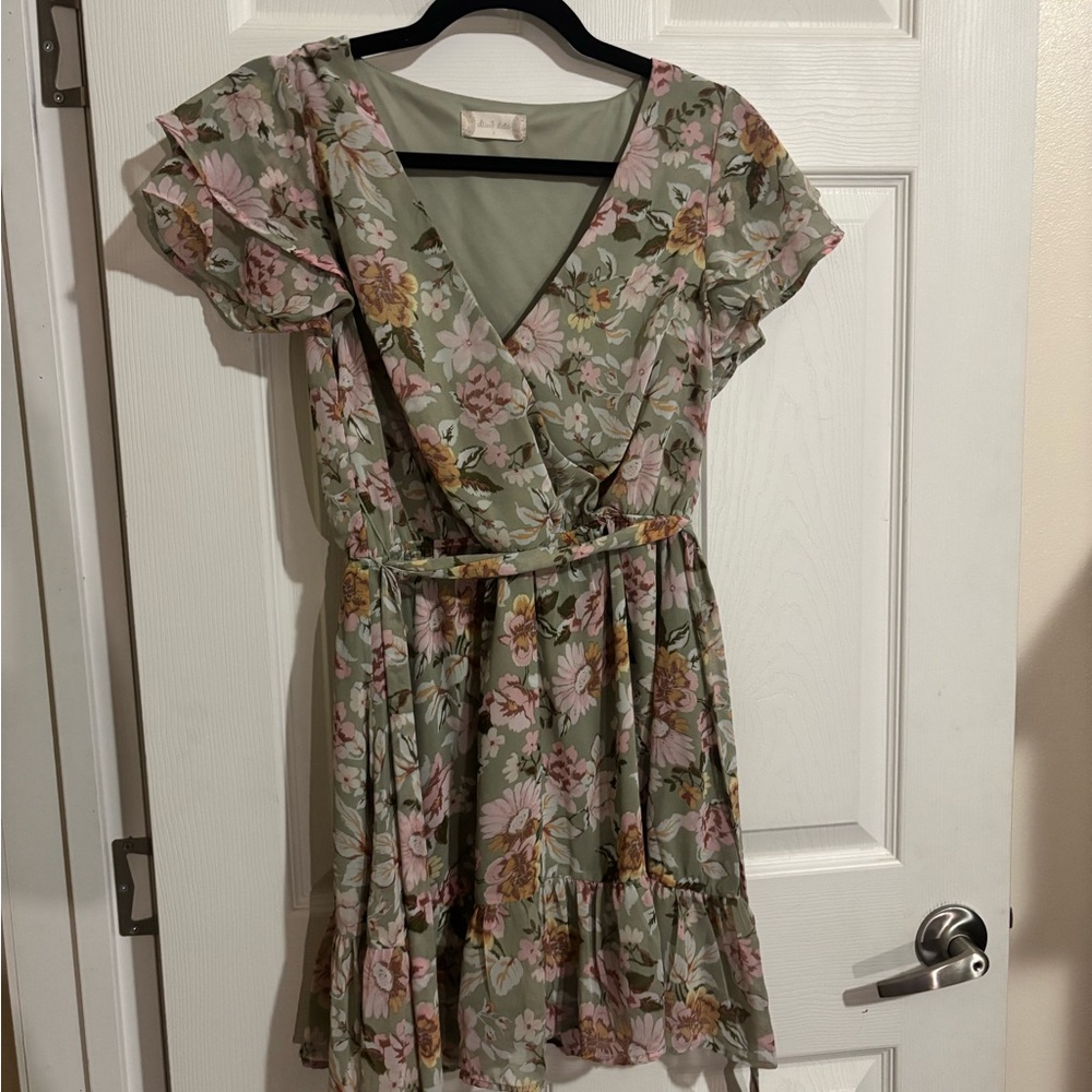 Altar'd State Elegant Cream Blouse